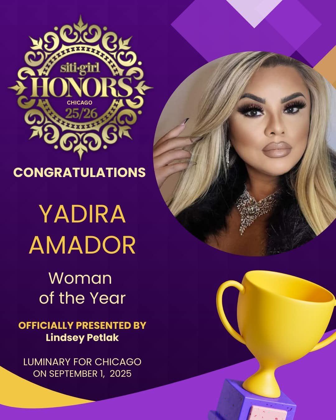 CHICAGO - Yadira Amador