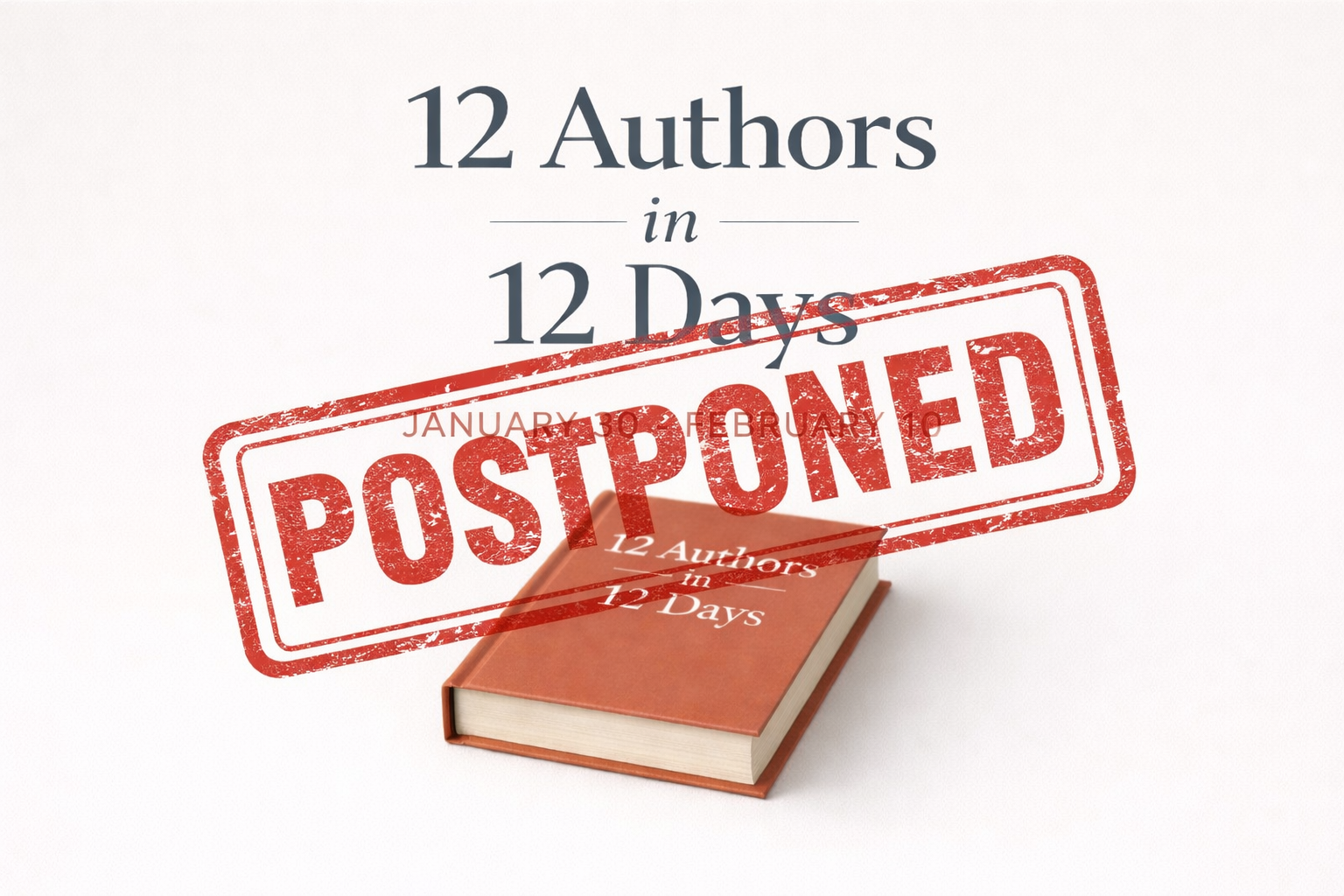 12 Authors in 12 Days
